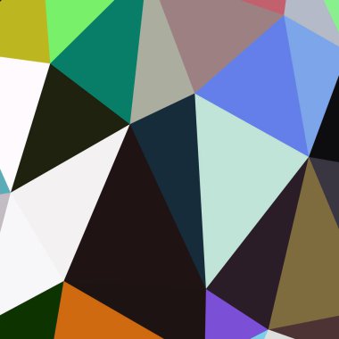 Arka plan çok renkli geometrik poligonal.