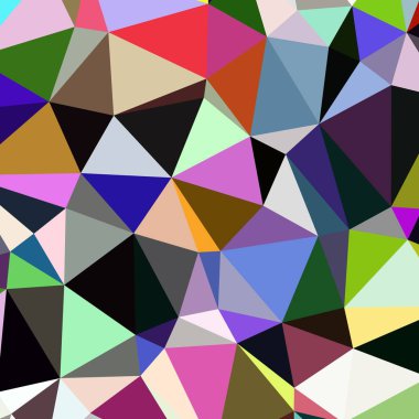 Arka plan çok renkli geometrik poligonal.