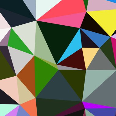 Arka plan çok renkli geometrik poligonal.