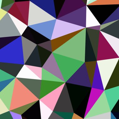 Arka plan çok renkli geometrik poligonal.