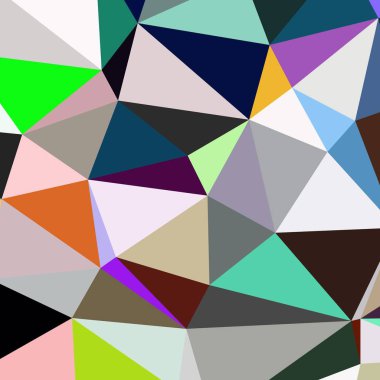 Arka plan çok renkli geometrik poligonal.