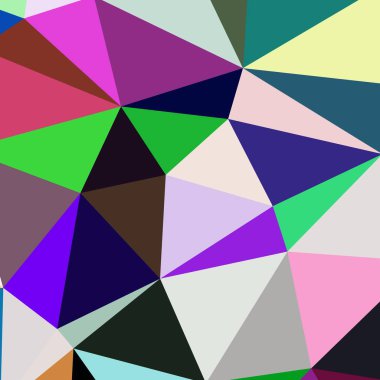 Arka plan çok renkli geometrik poligonal.