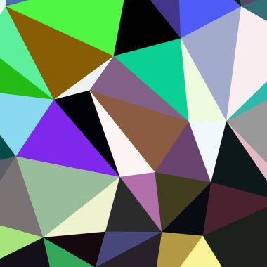 Arka plan çok renkli geometrik poligonal.