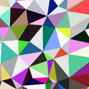 Arka plan çok renkli geometrik poligonal.