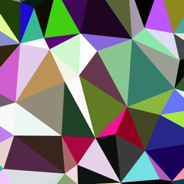 Arka plan çok renkli geometrik poligonal.