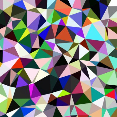 Arka plan çok renkli geometrik poligonal.