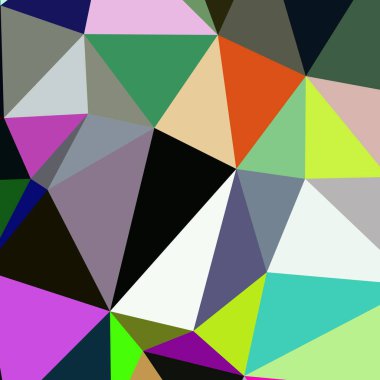 Arka plan çok renkli geometrik poligonal.