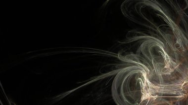 Fantezi kaotik renkli fraktal desen. Soyut Fraktal şekiller. 3D render resimde arka plan veya duvar kağıdı.