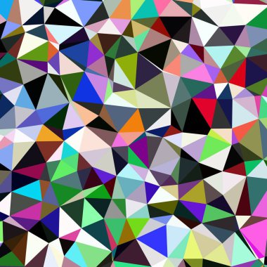 Arka plan çok renkli geometrik poligonal.