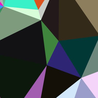 Arka plan çok renkli geometrik poligonal.