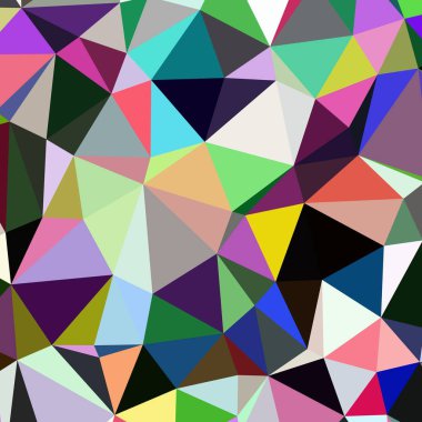 Arka plan çok renkli geometrik poligonal.