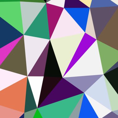 Arka plan çok renkli geometrik poligonal.