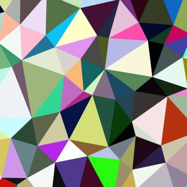 Arka plan çok renkli geometrik poligonal.