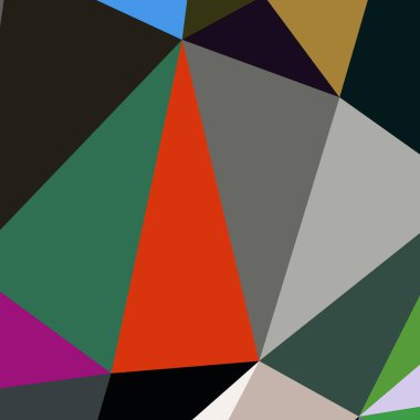 Arka plan çok renkli geometrik poligonal.