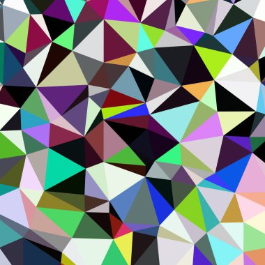 Arka plan çok renkli geometrik poligonal.