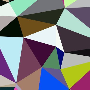 Arka plan çok renkli geometrik poligonal.