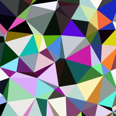 Arka plan çok renkli geometrik poligonal.