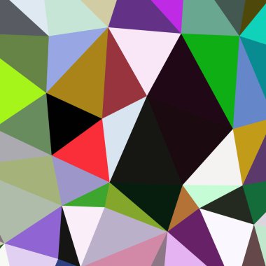 Arka plan çok renkli geometrik poligonal.