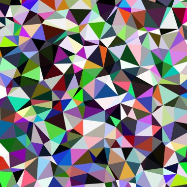 Arka plan çok renkli geometrik poligonal.