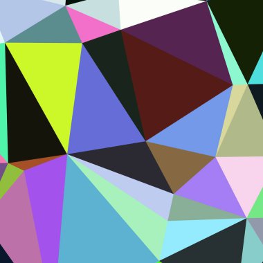 Arka plan çok renkli geometrik poligonal.