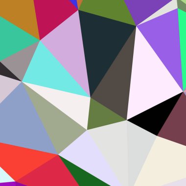 Arka plan çok renkli geometrik poligonal.