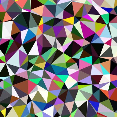 Arka plan çok renkli geometrik poligonal.