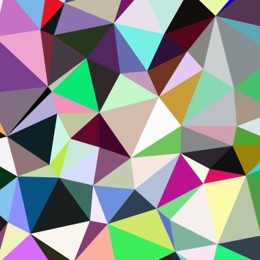 Arka plan çok renkli geometrik poligonal.