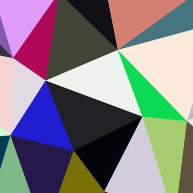 Arka plan çok renkli geometrik poligonal.