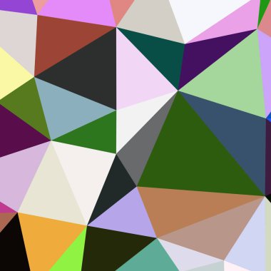 Arka plan çok renkli geometrik poligonal.