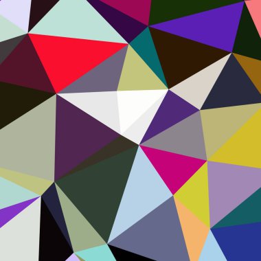 Arka plan çok renkli geometrik poligonal.