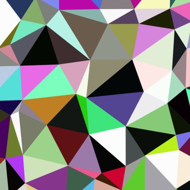 Arka plan çok renkli geometrik poligonal.