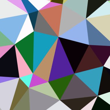 Arka plan çok renkli geometrik poligonal.