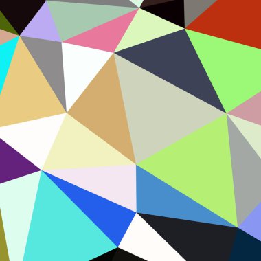 Arka plan çok renkli geometrik poligonal.