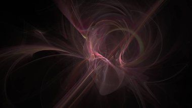 Fantezi kaotik renkli fraktal desen. Soyut Fraktal şekiller. 3D render resimde arka plan veya duvar kağıdı.