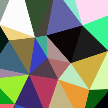 Arka plan çok renkli geometrik poligonal.