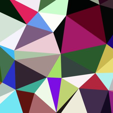 Arka plan çok renkli geometrik poligonal.