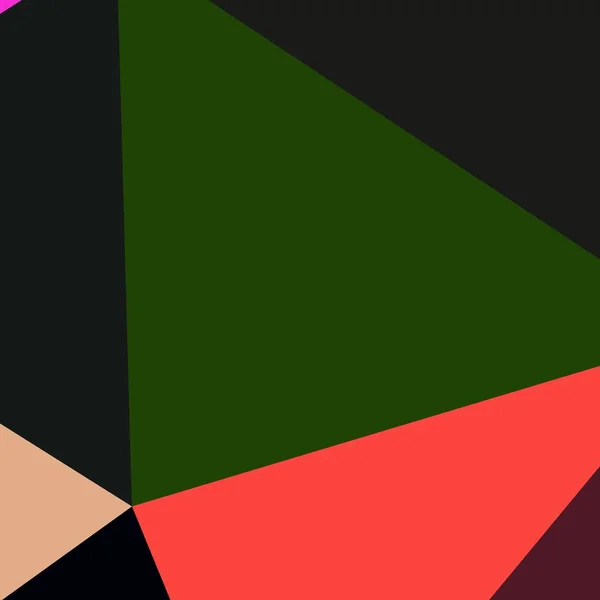 Abstrakt Bakgrunn Flerfarget Geometrisk Poligonal – stockfoto