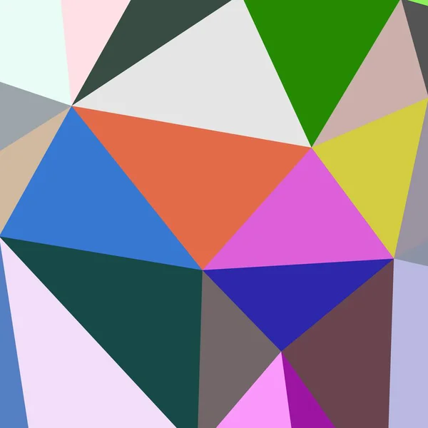 Abstract Background Multicolored Geometric Poligonal — Stock Photo, Image