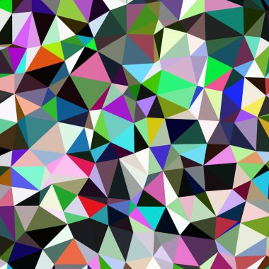 Arka plan çok renkli geometrik poligonal.