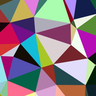 Arka plan çok renkli geometrik poligonal.