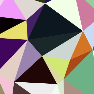 Arka plan çok renkli geometrik poligonal.