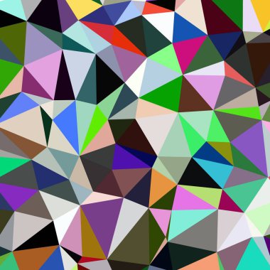 Arka plan çok renkli geometrik poligonal.