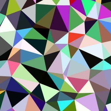 Arka plan çok renkli geometrik poligonal.