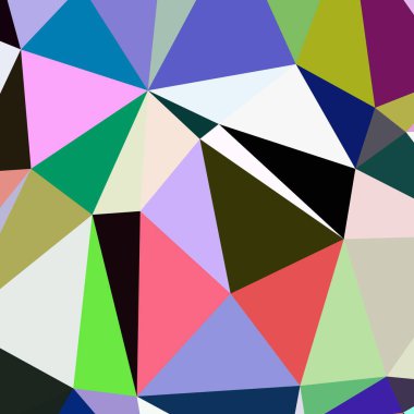 Arka plan çok renkli geometrik poligonal.