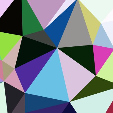 Arka plan çok renkli geometrik poligonal.