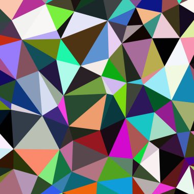 Arka plan çok renkli geometrik poligonal.