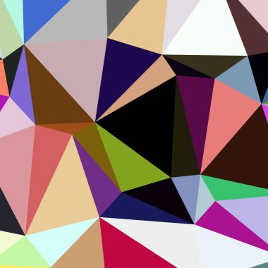Arka plan çok renkli geometrik poligonal.