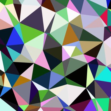 Arka plan çok renkli geometrik poligonal.