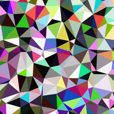 Arka plan çok renkli geometrik poligonal.