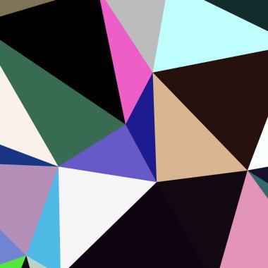 Arka plan çok renkli geometrik poligonal.